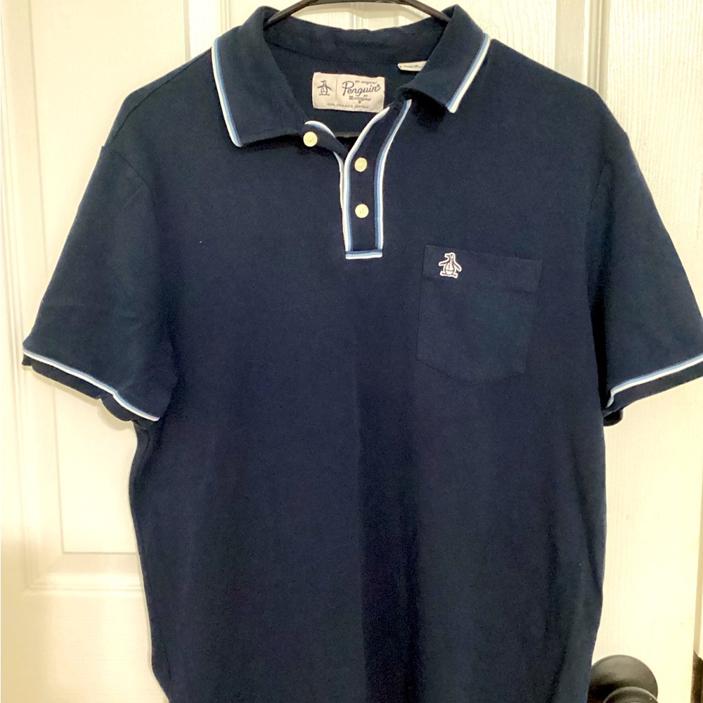 Original Penguin Golf Polo Navy Large